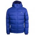 Mens Blue Padded Jacket 14654 by Lacoste from Hurleys