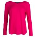 Womens Magenta Haze Classic Crepe Light L/s T Shirt 21278 by French Connection from Hurleys