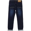 Boys Dark Blue Wash Slim Fit Jeans 13269 by BOSS from Hurleys