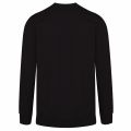 Mens Black Large Gold Patch Sweat Top 92590 by Armani Exchange from Hurleys