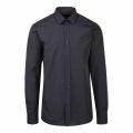 Mens Dark Grey Elisha02 Extra Slim Fit L/s Shirt 45002 by HUGO from Hurleys