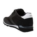Mens Black Parkour_Runn Mesh Trainers 89580 by BOSS from Hurleys