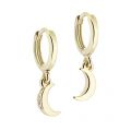 Womens Gold/Crystal Marlaan Crescent Earrings 76337 by Ted Baker from Hurleys