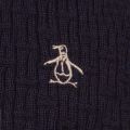 Penguin Mens Dark Sapphire Basketweave Knitted Jumper 13775 by Original Penguin from Hurleys
