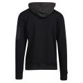 Mens Black Nylon Patch Hoodie 100789 by PS Paul Smith from Hurleys