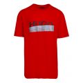 Mens Red Dicagolino S/s T Shirt 81190 by HUGO from Hurleys