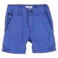 Baby Blue Branded Shorts 37452 by BOSS from Hurleys