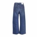 Womens Dark Blue Super High Rise Wide Leg Cropped Jeans 75147 by Calvin Klein from Hurleys