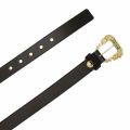 Womens Black Gold Buckle Belt 75835 by Versace Jeans Couture from Hurleys