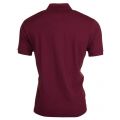 Mens Red Basque Chine Classic S/s Polo Shirt 14689 by Lacoste from Hurleys