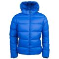 Mens Sea Blue Spoutnic Hooded Jacket 13923 by Pyrenex from Hurleys