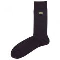 Mens Navy Calf Socks 14748 by Lacoste from Hurleys