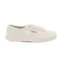 Womens White Gum 2750 Efglu Trainers 7233 by Superga from Hurleys