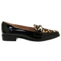 Womens Black Francia Leopard Shoes 20925 by Moda In Pelle from Hurleys