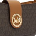 Womens Brown/Acorn Carmen Extra Small Shoulder Pouchette 75020 by Michael Kors from Hurleys