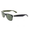 Blue & Military Green RB2132 New Wayfarer Sunglasses 49468 by Ray-Ban from Hurleys