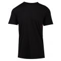 Mens Black/White Twin Pack Body S/s T Shirt 97726 by HUGO from Hurleys