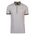 Athleisure Mens Khaki Paule 4 Slim Fit S/s Polo Shirt 45128 by BOSS from Hurleys