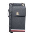 Womens Navy Corporate Element Phone Wallet Crossbody Bag 97103 by Tommy Hilfiger from Hurleys