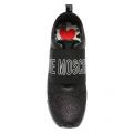Womens Black Logo Strap Trainers 47970 by Love Moschino from Hurleys