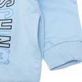 Baby Sky Blue Logo Outline Tracksuit 105542 by Moschino from Hurleys