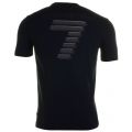Mens Navy Training Soccer Back Printed S/s Tee Shirt 64310 by EA7 from Hurleys