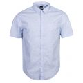 Athleisure Mens Open Blue Brodi_S S/s Shirt 22116 by BOSS from Hurleys