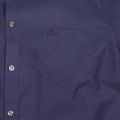Mens Navy Stretch Poplin Regular Fit S/s Shirt 38524 by Lacoste from Hurleys
