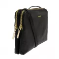 Womens Black Ciarraa Soft Double Zip Crossbody Bag 81722 by Ted Baker from Hurleys