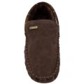 Mens Brown Monty Moccasin Slippers