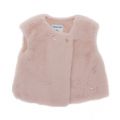 Infant Blush Faux Fur Gilet 29807 by Mayoral from Hurleys