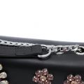 Womens Black Embellished Crossbody Bag 21476 by Love Moschino from Hurleys