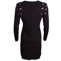 Womens Black Lace Arm Dress 15744 by Michael Kors from Hurleys