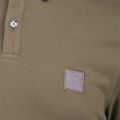 Casual Mens Dark Green Passertip 1 S/s Polo Shirt 99641 by BOSS from Hurleys
