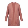 Womens Desert Sand Vifeami Long Knitted Cardigan 77311 by Vila from Hurleys