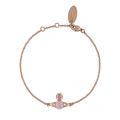 Womens Pink Gold/Pink Isabelitta Bas Relief Bracelet 91209 by Vivienne Westwood from Hurleys