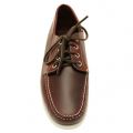 Mens Dark Brown Camp Moc Jackman Shoes 47077 by G.H. Bass from Hurleys