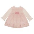 Girls Crystal Baby Embroidered Dress 29751 by Mayoral from Hurleys