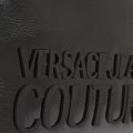 Womens Black Branded High Shine Clutch 51131 by Versace Jeans Couture from Hurleys