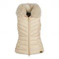 Womens Champagne Simoncelli Gilet 97313 by Barbour International from Hurleys