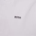 Casual Womens White Tesolid S/s T Shirt 56864 by BOSS from Hurleys
