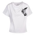Anglomania Womens White Historic Orb S/s T Shirt 43390 by Vivienne Westwood from Hurleys
