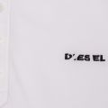 Mens White T-Randy-Broken S/s Polo Shirt 40494 by Diesel from Hurleys