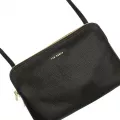 Womens Black Ciarraa Soft Double Zip Crossbody Bag 81723 by Ted Baker from Hurleys