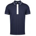 Athleisure Mens Navy Paule 8 Pinstripe S/s Polo Shirt 38776 by BOSS from Hurleys