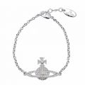 Womens White Opal And Silver Kika Bracelet 24706 by Vivienne Westwood from Hurleys