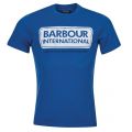 Mens Monaco Blue International Logo S/s T Shirt 21931 by Barbour International from Hurleys