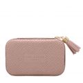 Womens Pale Pink Jewelia Mini Zip Around Jewellery Case 96912 by Ted Baker from Hurleys
