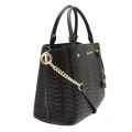 Womens Black Arielle Wavy Quilted Medium Tote Bag 50802 by Michael Kors from Hurleys