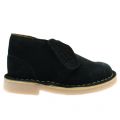 Boys Blue Suede First Desert Boot (5-7) 7727 by Clarks Originals from Hurleys